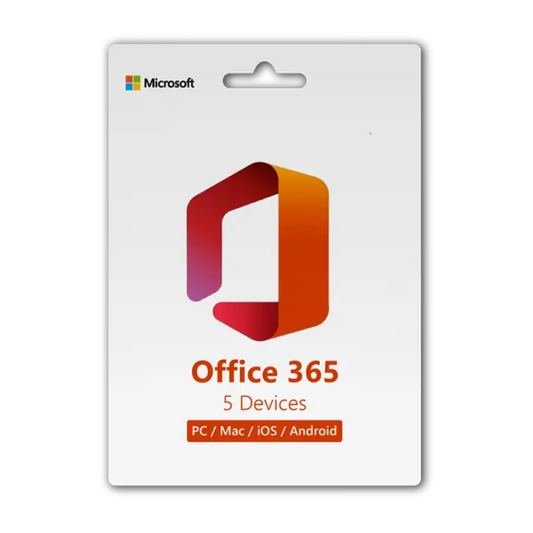 Microsoft Office 365 / 5 Devices Lifetime PC / MAC
